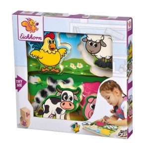 Simba Toys – Eichhorn Пъзел с форми Ферма | SMARTLIVING.BG